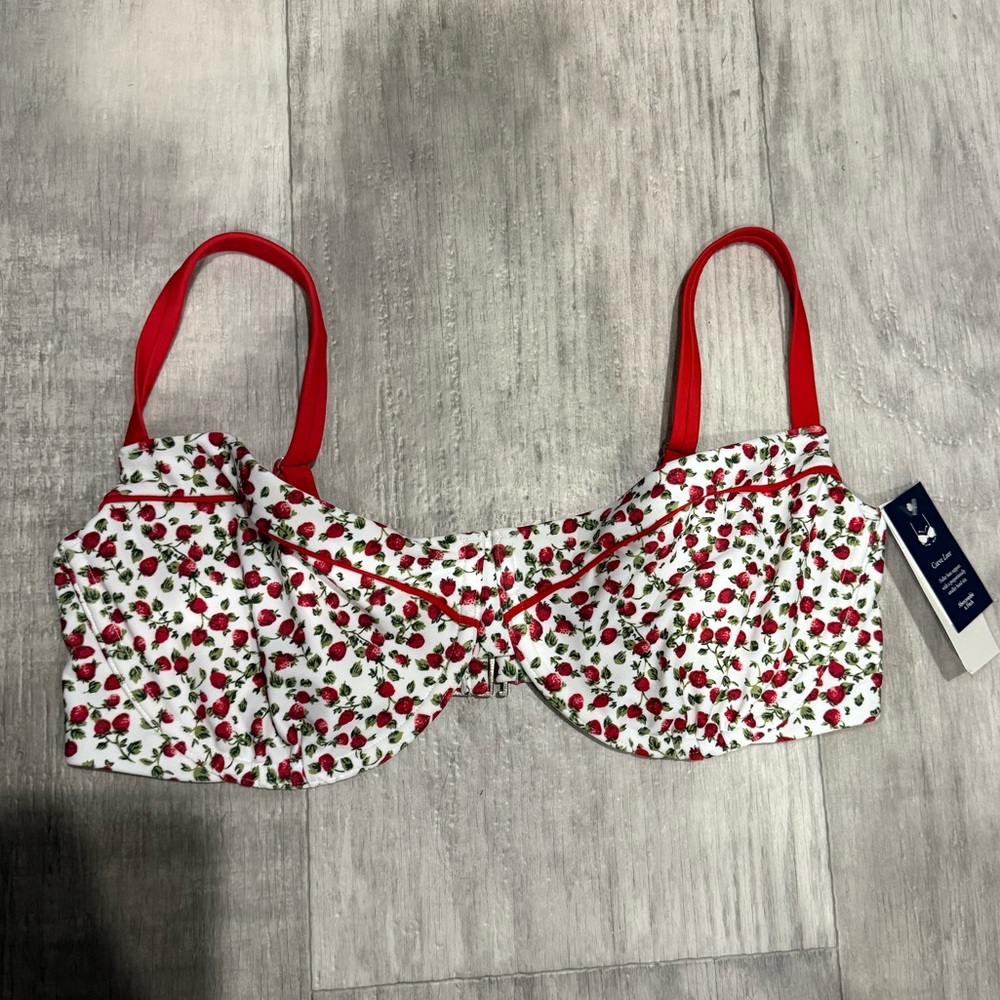 Curve love balconette underwire bikini top